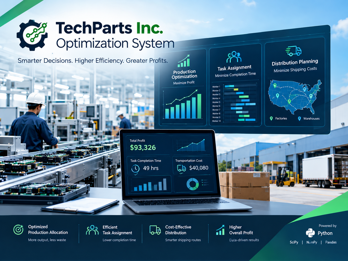 TechParts Inc. Optimization System