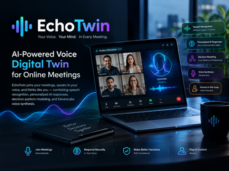 EchoTwin – AI-Powered Voice Digital Twin for Online Meetings